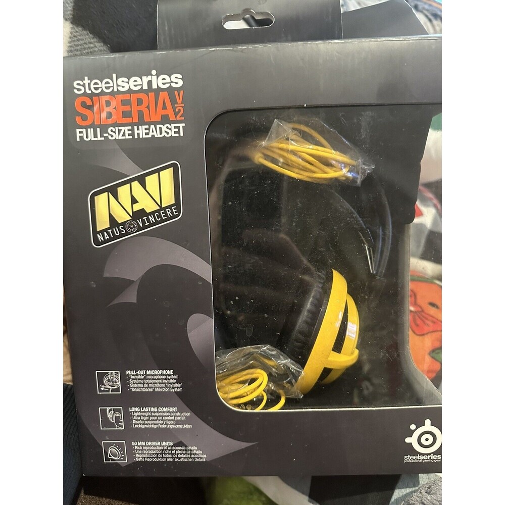 NEW SteelSeries Siberia V2 NAVI (Natus Vincere) Limited Edition